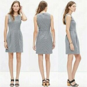 Madewell Verse Elegant Gray Sleeveless Dress